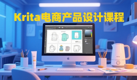 大梦老师·Krita电商产品设计课程