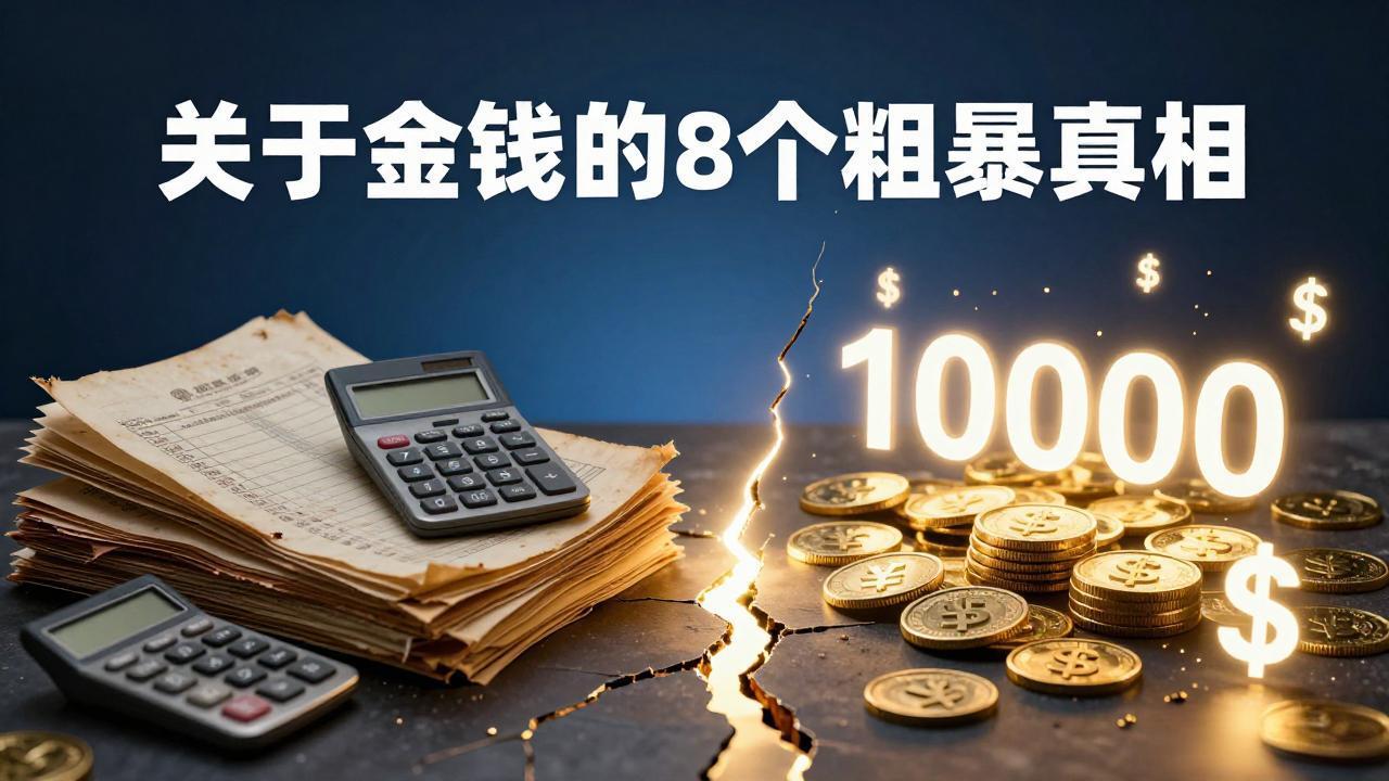 付费文章：关于金钱的 8 个粗暴真相，彻底重塑你的赚钱思维与财富认知