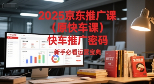 2025京东推广课(原快车课)解锁京东快车推广密码，新手必看运营宝典