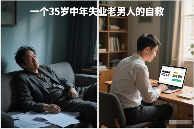 付费文章：一个35岁中年失业老男人的自救