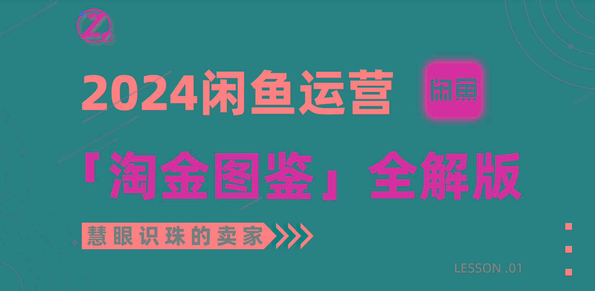 (9738期)2024闲鱼运营，【淘金图鉴】全解版