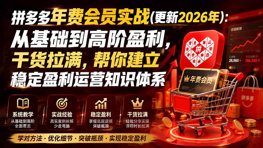 拼多多年费会员实战(更新1026